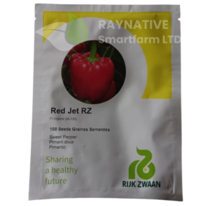 Red Jet RZ F1 Bell Pepper (100, 500 & 1000 seeds)